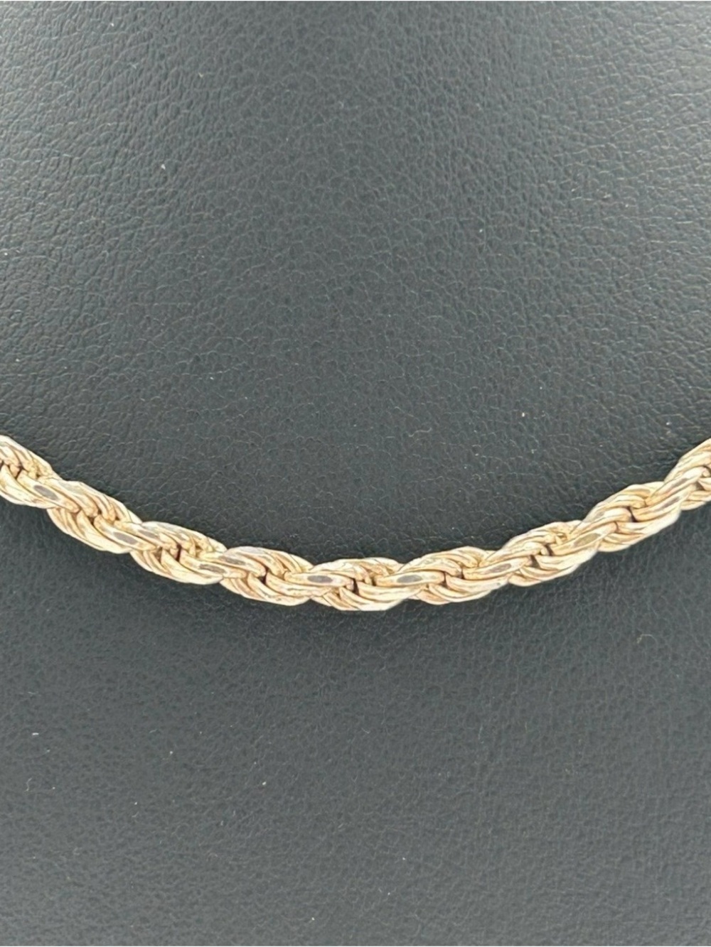 Sterling Silver 3mm Men’s Rope Chain - Picture 2 of 6